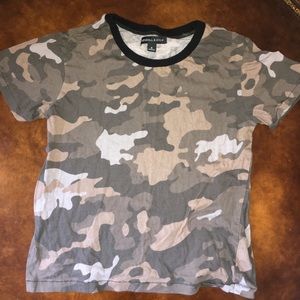 Kendall & Kylie Camo Top